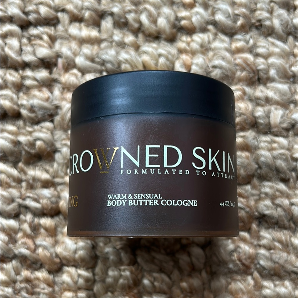Crowned Skin King Warm & Sensual Body Butter Cologne 44 oz. Mandarin patchouli